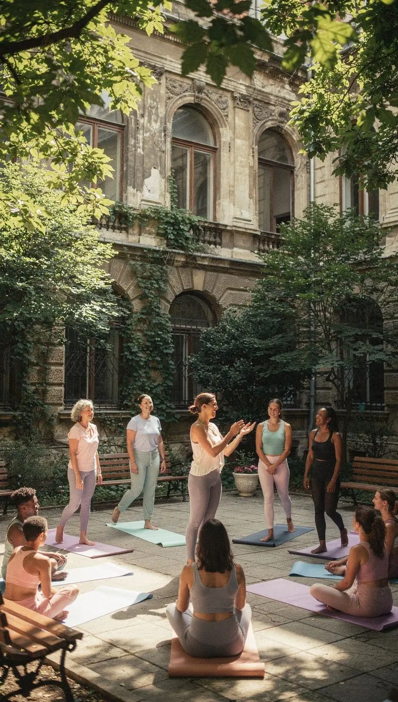 Online közösség, ahol a résztvevők megosztják tapasztalataikat és eredményeiket.